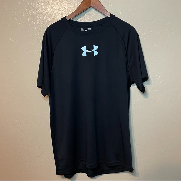 Men’s Under Armour Short Sleeve T Shirt Black - Picture 1 of 4